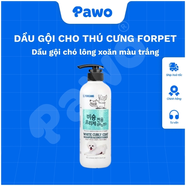 Sữa tắm Forcans dành cho chó mèo 550ml - Pawo