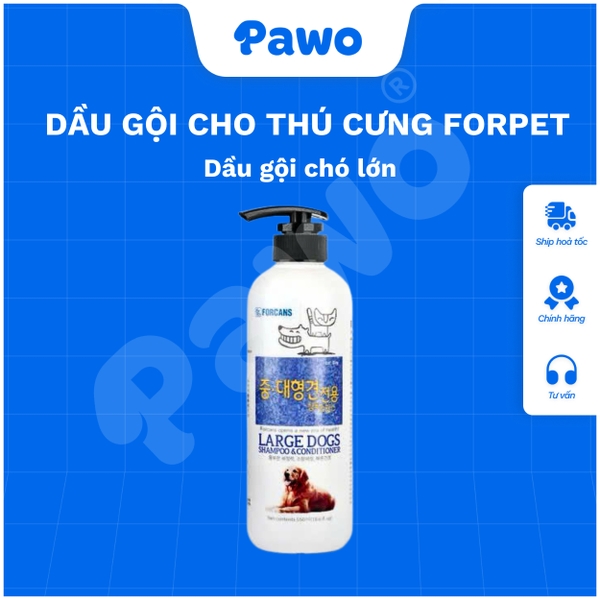 Sữa tắm Forcans dành cho chó mèo 550ml - Pawo