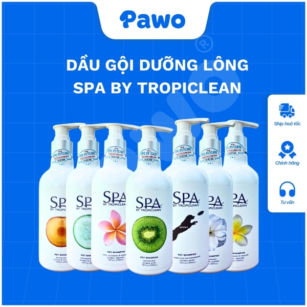 Sữa tắm dưỡng lông Spa by Tropiclean 300ml PAWO