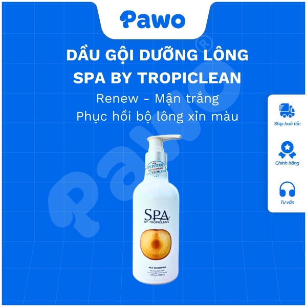 Sữa tắm dưỡng lông Spa by Tropiclean 300ml PAWO