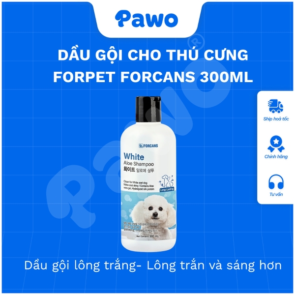 Sữa tắm Forcans từ thiên nhiên cho chó mèo 300ml - PAWO