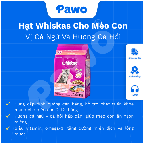 Hạt Whiskas cho mèo