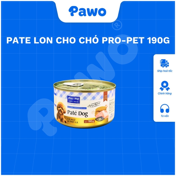 Pate Propet cho chó Vị Cá Ngừ & Thịt Gà | PAWO