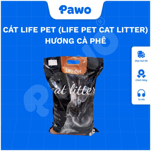 Cát Vệ Sinh Cho Mèo Life Pet (Life Pet Cat Litter) | PAWO