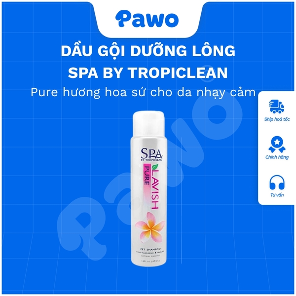 Sữa tắm Spa Shampoo 16z an toàn lành tính cho chó mèo PAWO
