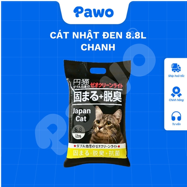 Cát đất sét Nhật Đen 8.8L - PAWO