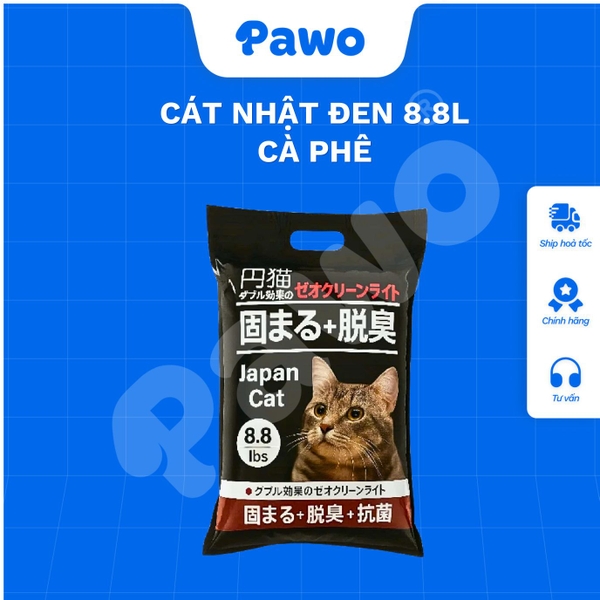 Cát đất sét Nhật Đen 8.8L - PAWO