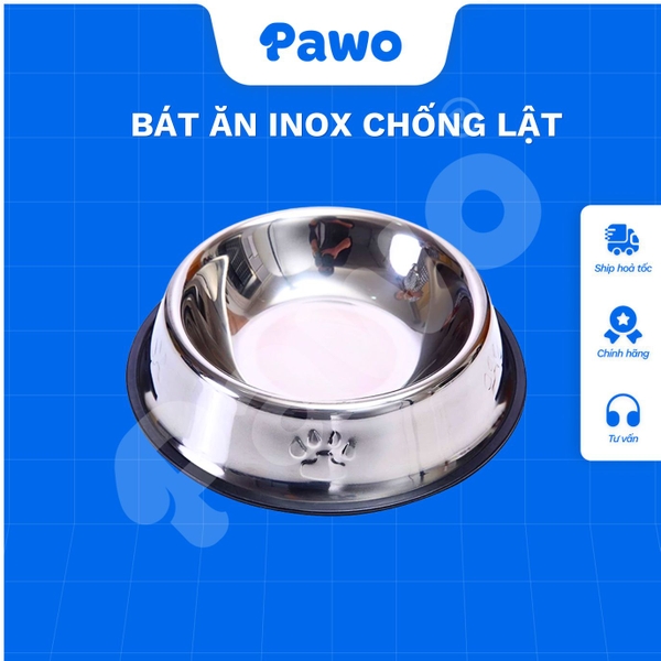 Bát ăn inox chống lật - PAWO