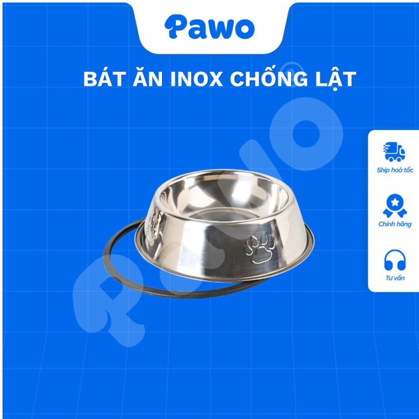 Bát ăn inox chống lật - PAWO