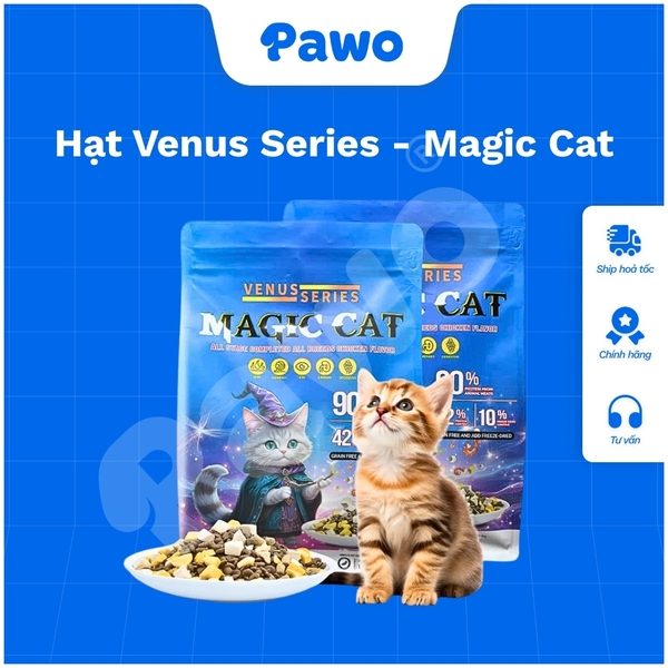 Hạt Venus Series cho mèo mọi lứa tuổi túi 1KG | PAWO