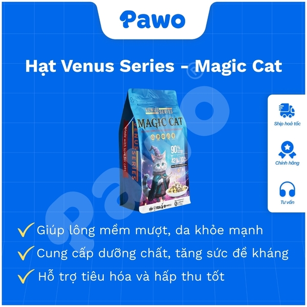 Hạt Venus Series cho mèo mọi lứa tuổi túi 1KG | PAWO