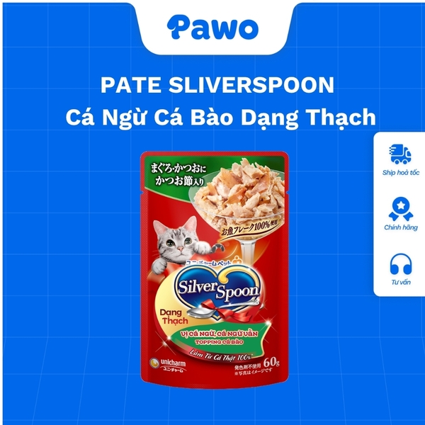 Pate Silverspoon Cho Mèo PAWO