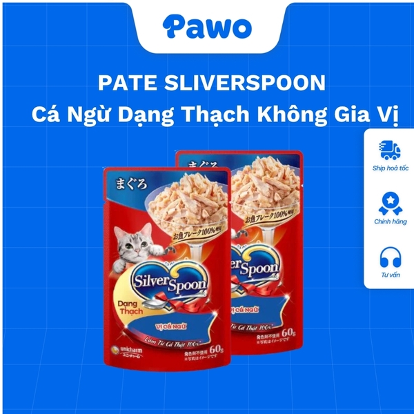 Pate Silverspoon Cho Mèo PAWO