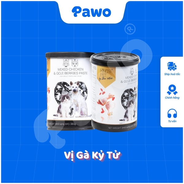 Pate King Pet cho chó và mèo 380g