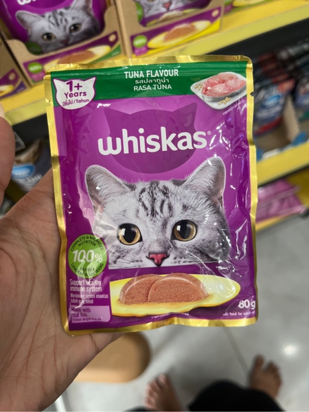 Pate whiskas adult