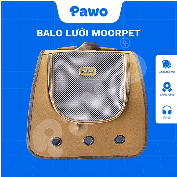 Balo Lưới  MoorPet Vận Chuyển Chó Mèo Nhiều Màu PAWO