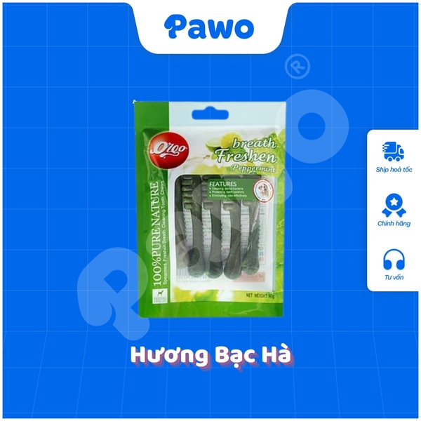 Xương Orgo sạch răng cho chó gói 90g | PAWO