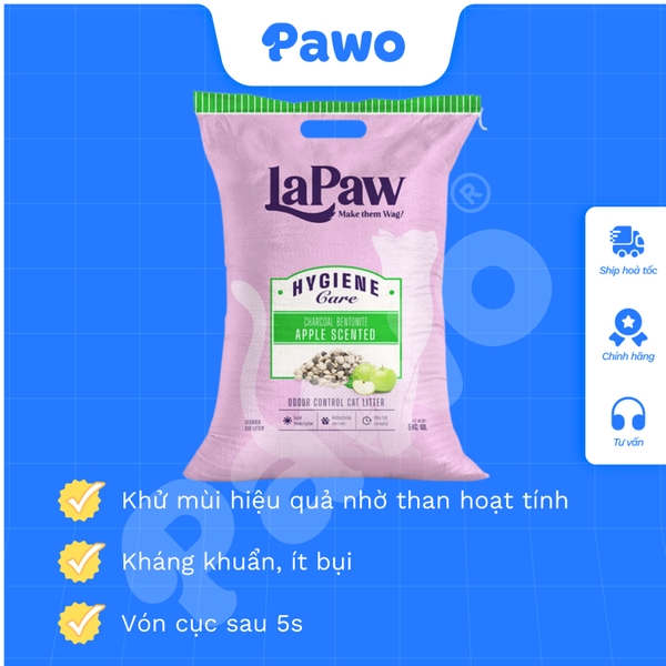 Cát Lapaw mix than hoạt tính 15L PAWO