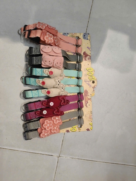 Vòng cổ nơ Dog&Cat1.5 cm