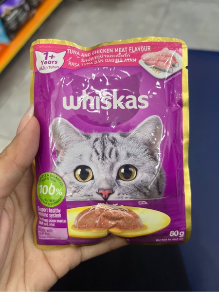 Pate whiskas adult