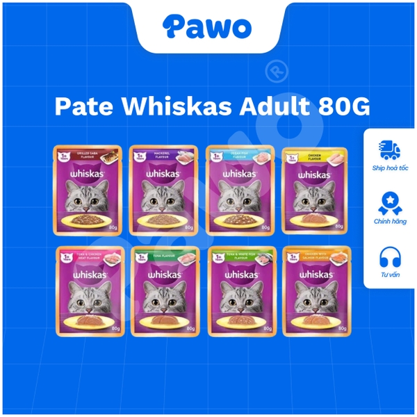 Pate whiskas adult