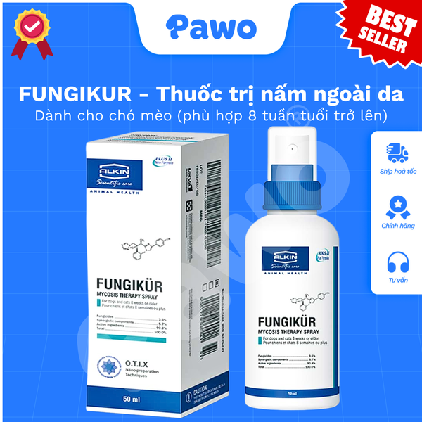 Thuốc xịt trị nấm Fungikur PAWO