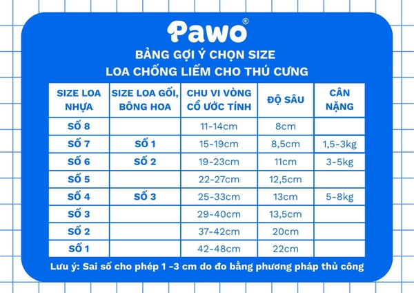 PK - Loa chống liếm bông hoa