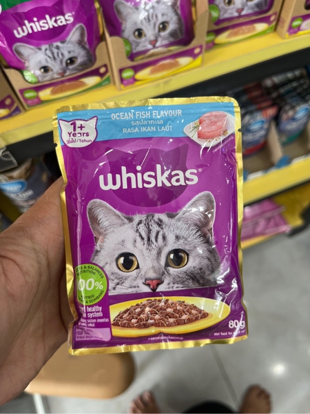 Pate whiskas adult