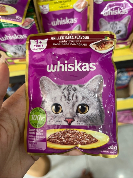 Pate whiskas adult
