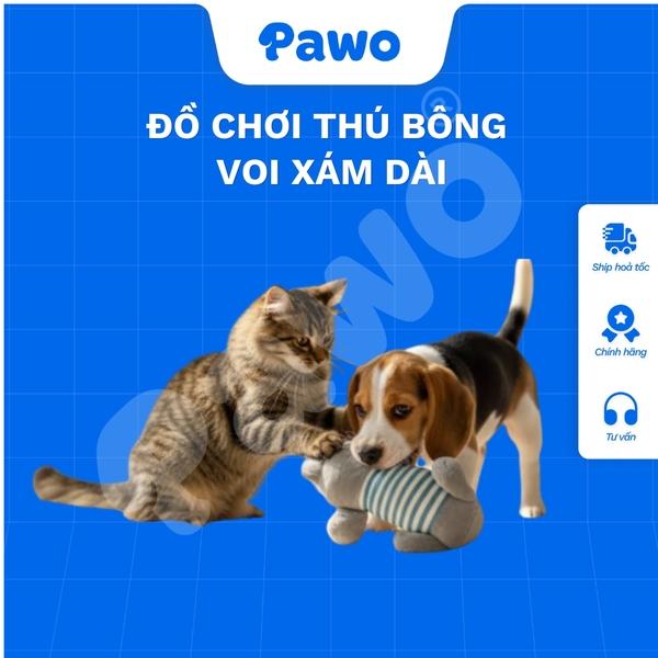 Đồ chơi thú bông - Voi xám dài - PAWO