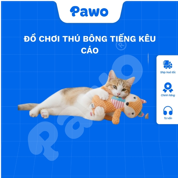 Đồ chơi thú bông tiếng kêu Cáo - PAWO