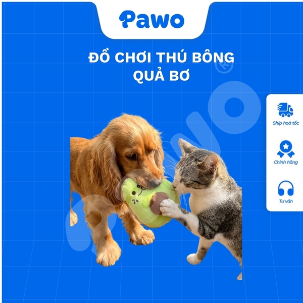 Đồ chơi thú bông - Quả bơ cho thú cưng - PAWO