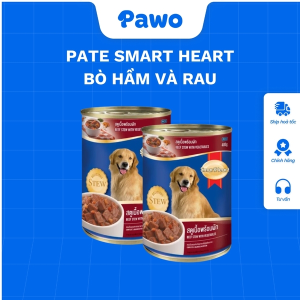 Pate cho chó Smartheart 400g PAWO