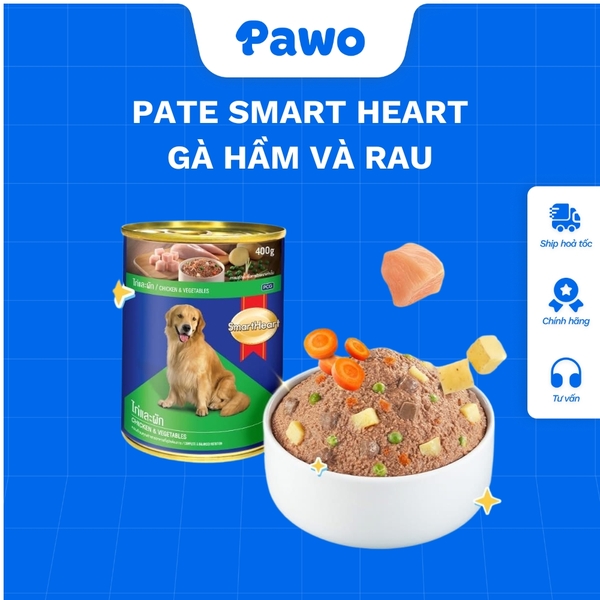 Pate cho chó Smartheart 400g PAWO