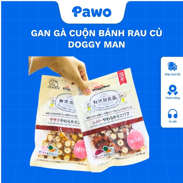 Snack mềm Doggyman cho chó mèo PAWO
