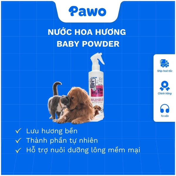 Nước hoa hương Baby Powder - PAWO