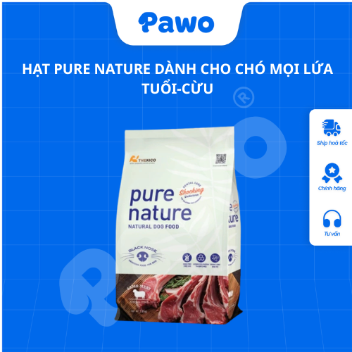 Hạt Cho Chó Pure Nature PAWO