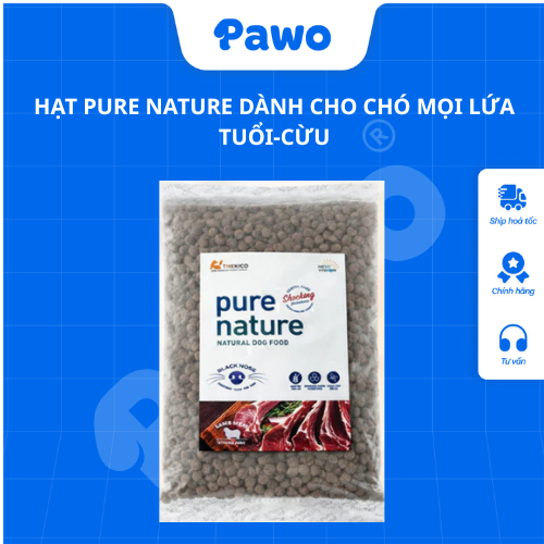 Hạt Cho Chó Pure Nature PAWO
