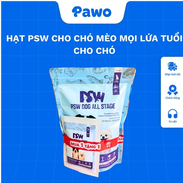 Hạt PSW cho chó mèo mọi lứa tuổi PAWO