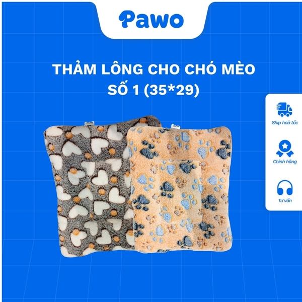 Thảm Lông Cho Chó Mèo PAWO