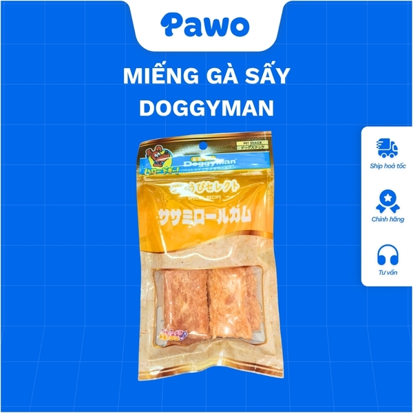 Snack Doggyman Gà Sấy Cứng, Mềm Cho Chó PAWO