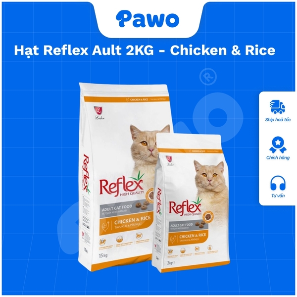 Hạt Reflex Ault 2KG - Chicken & Rice PAWO