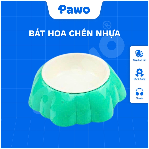 Bát hoa chén nhựa | PAWO