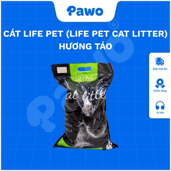 Cát Vệ Sinh Cho Mèo Life Pet (Life Pet Cat Litter) | PAWO