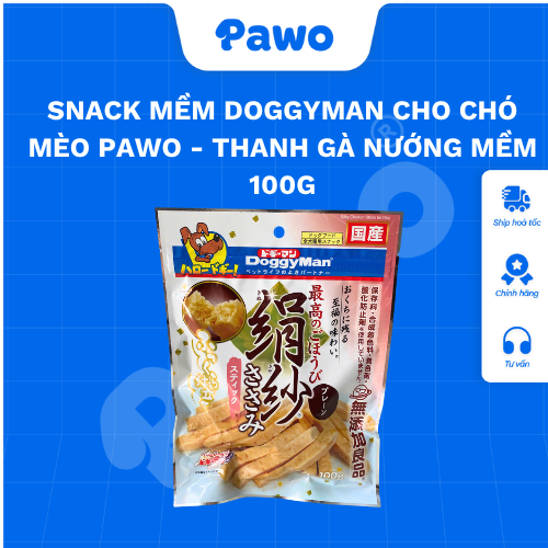Snack mềm Doggyman cho chó PAWO