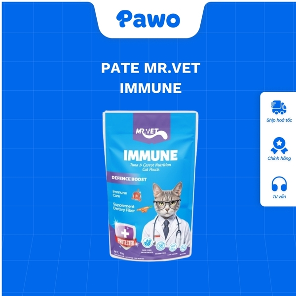 Pate MR.VET 70g Dành Cho Mèo PAWO