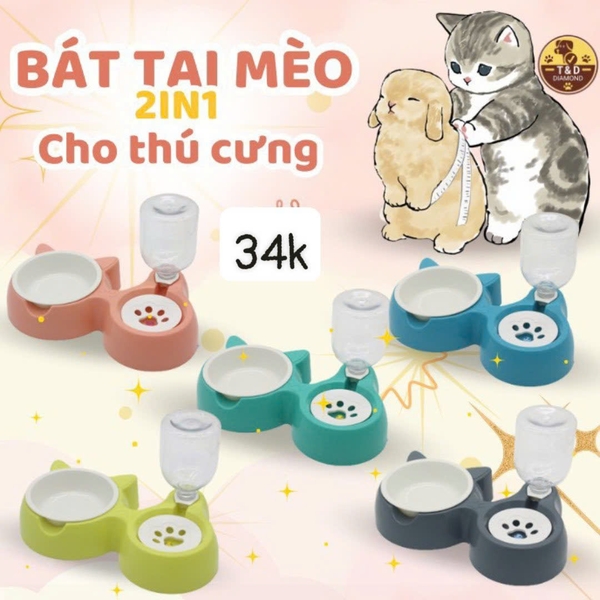PK - Bát tai mèo 2in1 | PAWO