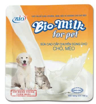 Sữa Bio Milk cao cấp chuyên dùng cho chó mèo 100g PAWO
