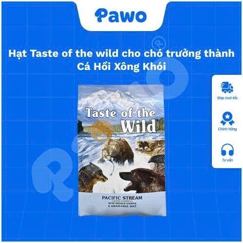 Hạt Taste Of The Wild Cho Chó túi 500g PAWO