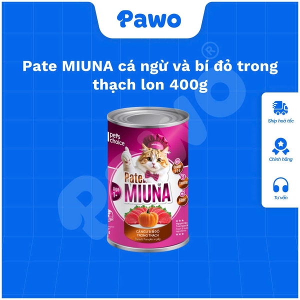 Pate MIUNA lon 400g | PAWO